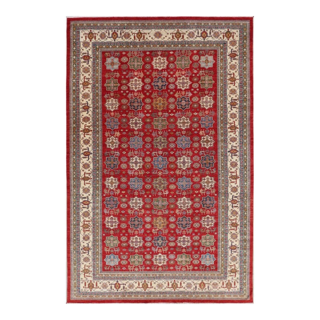 Hand Knotted Kazak Design Rug. 15'02" X 23'02" For Sale