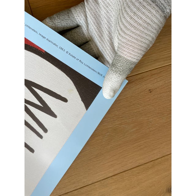 Museum Poster from Roy Lichtenstein, 1963 For Sale - Image 4 of 6