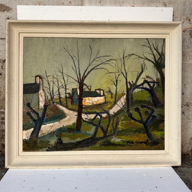 André Derain, Fauvist Rural Landscape, 1950s, Oil on Canvas For Sale - Image 14 of 18