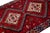 Vintage Persian Hand-Knotted Wool Rug Featuring a Red Field and a Tribal Design For Sale - Image 4 of 10
