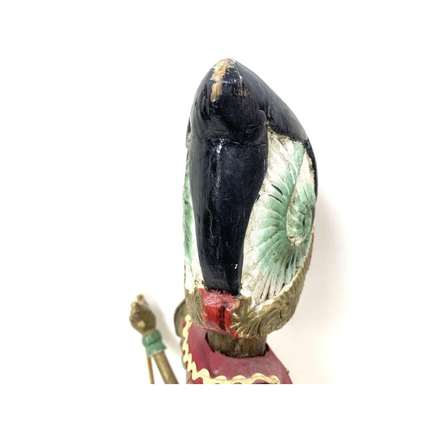 Vintage Javanese Rod Puppets on Display Stands—A Pair For Sale - Image 9 of 18