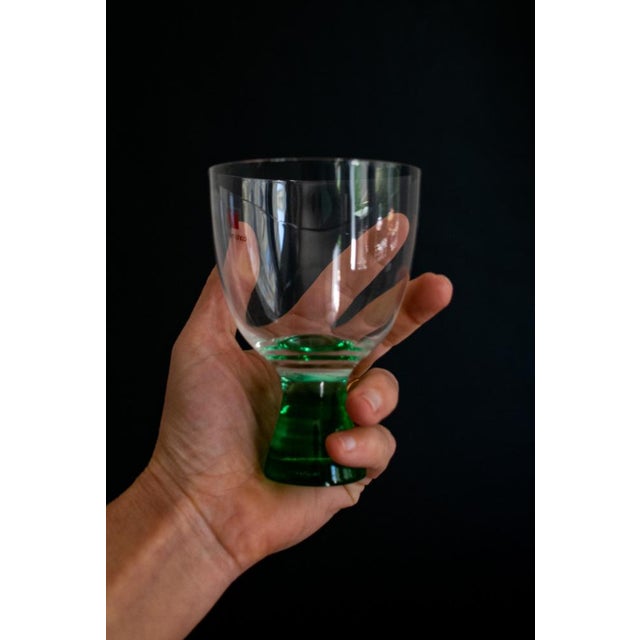 Murano Crystal Martini Glass by Moretti, Set of 6 For Sale - Image 13 of 18