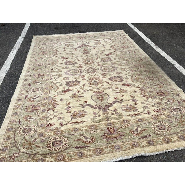 Country House Rug with Floral Pattern For Sale - Image 12 of 15