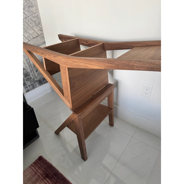 2020s Morelato Scala Organic Walnut Transforming Chair / Ladder – Natural Oil Finish – Italian Modern For Sale - Image 5 of 9