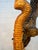 Goldenrod Hand-Carved Eagle & Serpent Wood Sculpture For Sale - Image 8 of 17