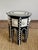 Early 21st Century Hollywood Regency Side Table in the style of Martyn Lawrence Bullard with Faux Ivory Details, 2010s For Sale - Image 5 of 10