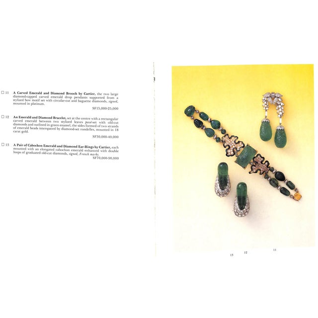 1980s The Magnificent Jewels of the Late Countess Mona Bismarck 1986 Sotheby's Geneva For Sale - Image 5 of 13