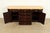 1950s Paul Frankl for Johnson Furniture Mid-Century Modern Hollywood Regency Mahogany Sideboard or Bar Cabinet | Circa 1950s For Sale - Image 5 of 15
