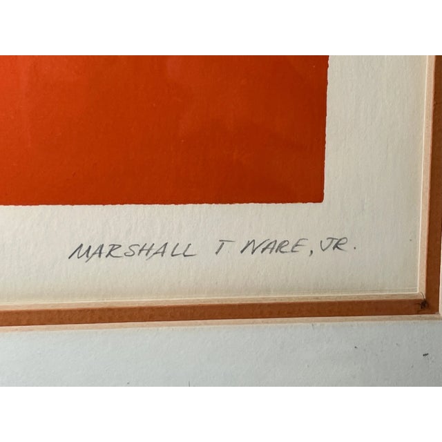 Contemporary Original Limited Edition Lithograph by Marshall Ware, Signed and Numbered For Sale - Image 3 of 5