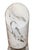 1970's Murano Art Glass Single Wall Sconce in White Mottled Glass For Sale - Image 4 of 8
