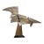 Brutalist Abstract Cast Bronze Sculpture, "The Hunter," Wilbert Verhelst (American, 1923–2012), Signed and Dated 1978 For Sale