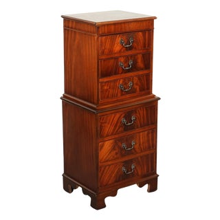 Vintage Georgian Style Tallboy with Drawers For Sale