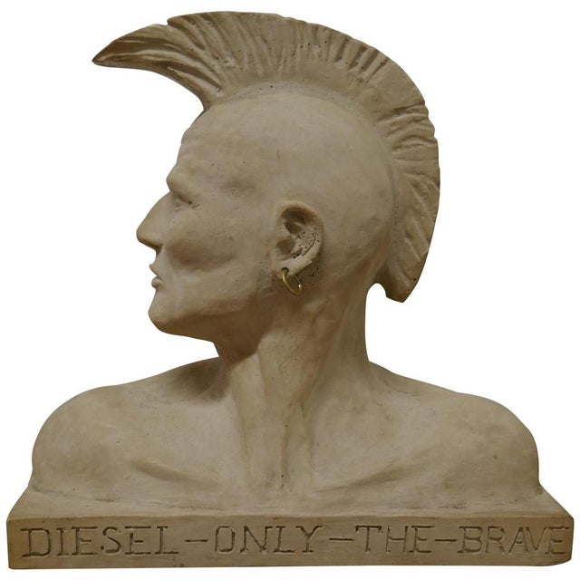 Only the Brave Diesel Trade Sign, 1978 For Sale - Image 6 of 7