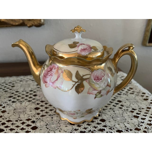 Victorian Antique Mz Austria Tea Set- 3 Pieces For Sale - Image 3 of 11