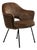 Model 71 Dining Chair in Deep Brown Mohair by Eero Saarinen for Knoll, 1960s For Sale