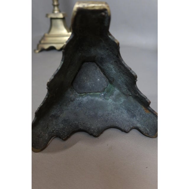 Antique Candlesticks, 1600s, Set of 2 For Sale - Image 3 of 6