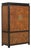 Century Chinoiserie Style Burlwood Armoire For Sale
