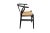 6 Carl Hansen Black "Wishbone" Chairs With Rush Seats, Design by Hans Wegner, For Sale - Image 4 of 9