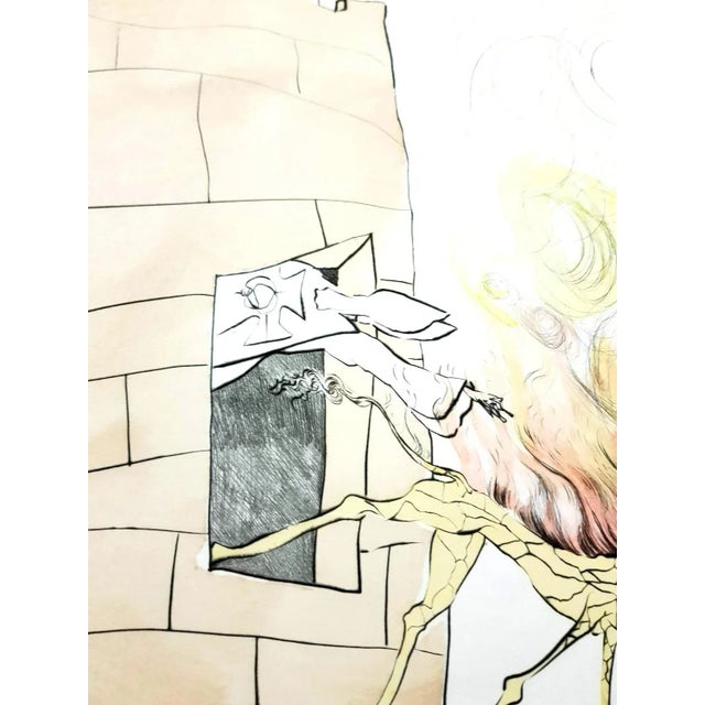 Early 21st Century Salvador Dali - The Grand Inquisitor - Original Signed Engraving 1974 For Sale - Image 5 of 11
