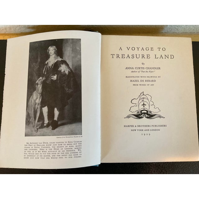 Traditional A Voyage to Treasure Land by Anna Curtis Chandler - First Edition Circa 1929 For Sale - Image 3 of 10