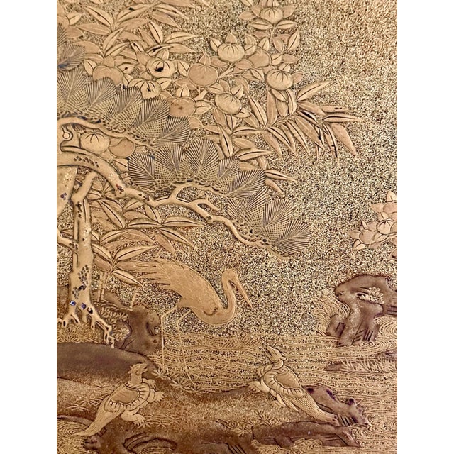 A Japanese ink stone box (known as Suzuribako) with exquisite maki-e decoration from Edo period (circa mid-18th century)....