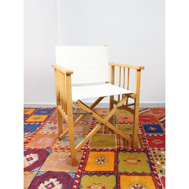 Vintage Italian Director's Folding Chair from Calligaris For Sale - Image 11 of 18