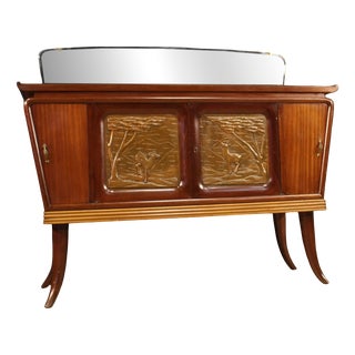 Mid-Century Modern Italian Sideboard, 1950s For Sale