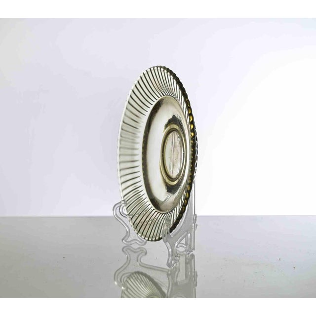 Vintage Art Glass Plates in Green, Italy, 1970s, Set of 19 For Sale - Image 4 of 8
