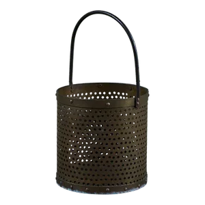 Perforated Brass Pail