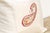 Contemporary Jaal Ivory Paisley Pillow Cover For Sale - Image 3 of 5