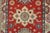 Red Kazak Runner 2’8” X 6’4” Red Wool Tribal Hand-Knotted Oriental Rug For Sale - Image 8 of 12