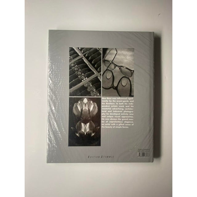 Max Bauur Photographs 1925-1960 in Teh Bauhaus Spirit Essay by William A. Ewing Hardcover, 136 pages. Bauhaus photography...