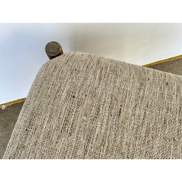 2020s Currey and Co. Cerused Oak Visby Flip Ottoman/Cocktail Table For Sale - Image 5 of 6