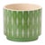 2020s Geometric Patterned Dolomite Planter (Set of 2) For Sale - Image 5 of 5