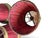 Textile Antique French Raspberry Silk Boudoir Lampshades With Gold Chenille Trim - Set of Five For Sale - Image 7 of 9