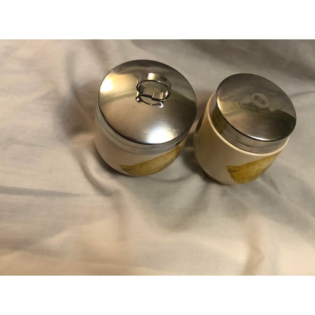 Mid 20th Century Vintage English Egg Coddlers- Set of 2 For Sale - Image 5 of 6