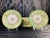 English Early 19th Century Rare Green and Gold Floral Davenport Longfort Staffordshire Plates - Set of 14 For Sale - Image 3 of 11
