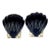 Vintage Estate Cartier Yellow Gold Diamond Onyx Shell Earrings, Pair For Sale - Image 10 of 11