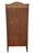 Slim Mahogany and Inlaid Open Bookcase, 1900s For Sale - Image 9 of 17