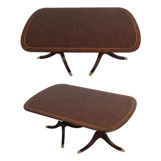 Henkel Harris Model 2207 Mahogany Dining Room Table For Sale