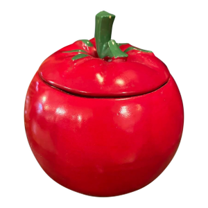 Mid Century McCoy Tomato Cookie Jar