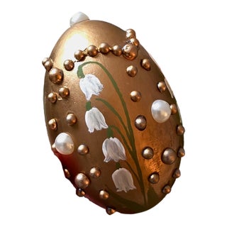 Victoria Magazine Hand-Painted Easter Egg "Style F" For Sale