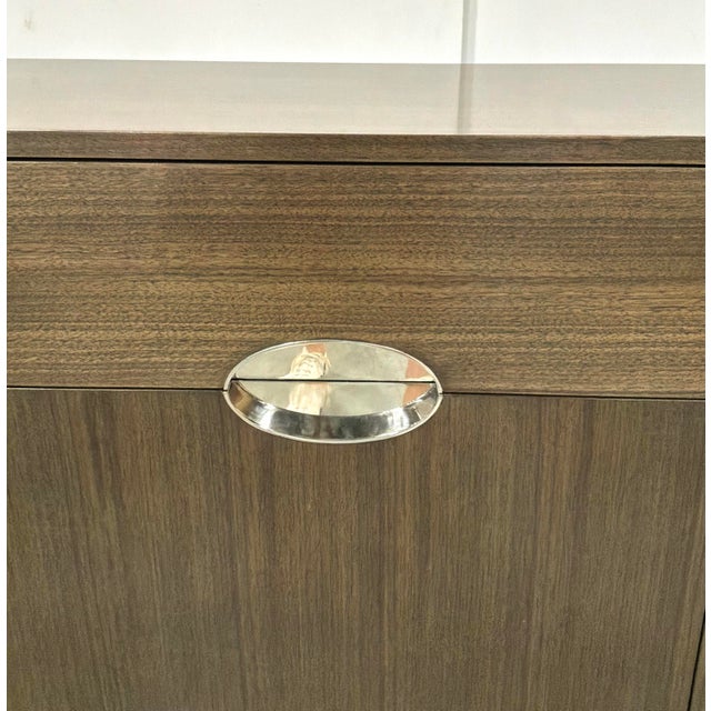 Brown Jonathan Charles Modern Art Deco Gatsby Sideboard For Sale - Image 8 of 8