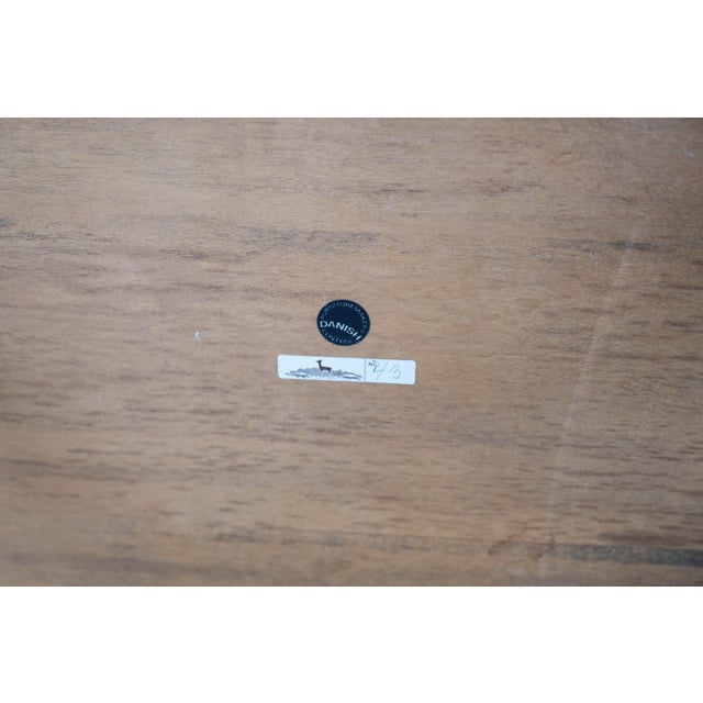 Rosewood Side Table by Severin Hansen for Haslev Furniture, 1960s For Sale - Image 9 of 11