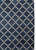Early 21st Century Modern Indian Dhurrie Blue, White Handmade Cotton Rug by Doris Leslie Blau For Sale - Image 5 of 6