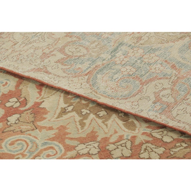 Oversized Antique Persian Tabriz Rug With Floral Arabesque Design - Rug & Kilim For Sale In New York - Image 6 of 6