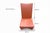 Animal Skin Italian Modern Red Leather Chair by Philippe Starck, 1980s For Sale - Image 7 of 8