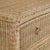 Wood Matthew Izzo Home Celine Four Drawer Rattan Chest With Satin Brass Pulls and Soft Close Glides For Sale - Image 7 of 9