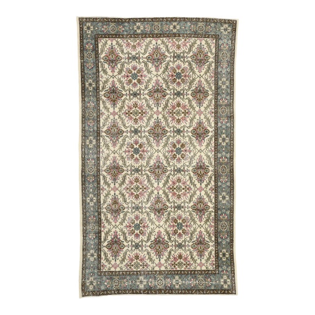 Vintage Turkish Sivas Rug - 05'08 X 10'00 For Sale