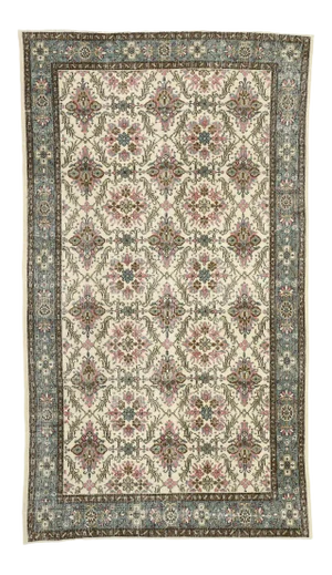 Vintage Turkish Sivas Rug - 05'08 X 10'00